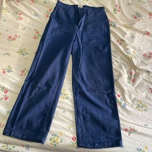 J Crew Wide Leg Crop Pant